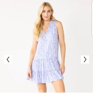 Darling 9 West lilac sundress! Sz L